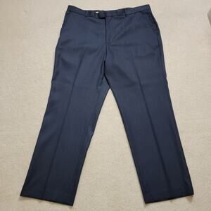 EUC Perry Ellis Portfolio Classic Fit 38x30 Men's Dress Pants Trousers Dark Blue